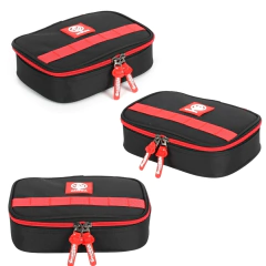 Estojo Box 100 Pens Juvenil ENALDINHO Preto - Luxcel ET47514 - loja online