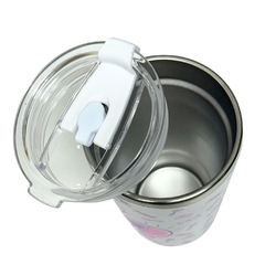 Imagem do Copo Inox Com Tampa 500ML KUROMI HELLO KITTY Zona Criativa
