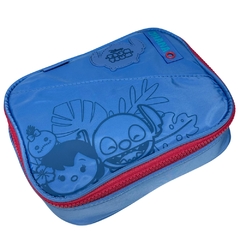 Kit Mochila de Costas STITCH DISNEY Clio TS24632 azul-rosa