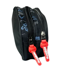 Estojo Duplo Juvenil Oficial ENALDINHO Luxcel ET47525 Preto - comprar online