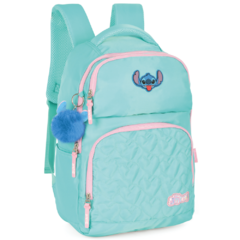 Mochila de Costas STITCH DISNEY Turquesa - Luxcel MJ47745SC - comprar online