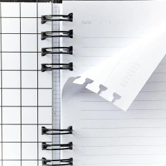 Caderno Organizador Cícero Duo PÓLEN 17x24 Tropicália Preto na internet