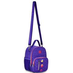 Kit Mochila de Rodinhas Oficial Rebecca Bonbon RB24538 Roxo