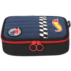Estojo Box 100 Pens Oficial HOT WHEELS Luxcel Azul ET47789 - loja online