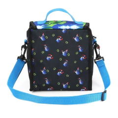 Lancheira Térmica SONIC HEDGEHOG Preto - Luxcel LA47016SO - loja online
