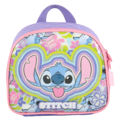 Kit Mochila de Rodinhas STITCH DISNEY Luxcel IC41542SC Lilás