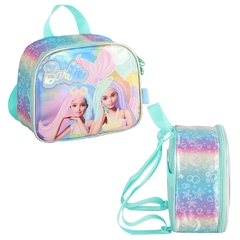 Imagem do Kit Mochila Rodinhas Holográfica BARBIE SEREIA - Luxcel