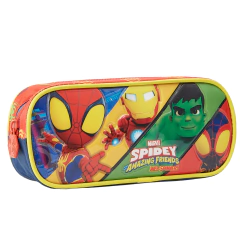 Kit Mochila Rodinhas Lancheira Estojo SPIDEY X1 Xeryus 13380