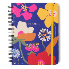 Planner Permanente Wire-o Semanal Notas A5 Pólen Aromas Azul - comprar online