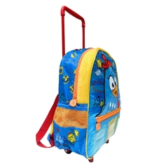 Kit Mochila de Rodinhas e Lancheira GALINHA PINTADINHA Clio - Arrivata