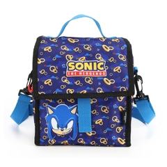Lancheira Térmica SONIC HEDGEHOG Azul - Luxcel LA47016SO - comprar online