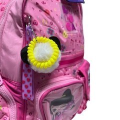 Kit Mochila de Rodinhas Lancheira Estojo LULUCA LU24614 Rosa na internet
