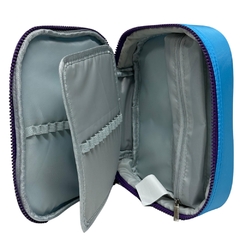 Imagem do Kit Mochila de Costas STITCH DISNEY Clio TS24632 azul-roxo