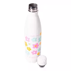 Garrafa Térmica Retrô 500ml Frases Cores e Amores - UATT na internet