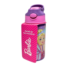 Garrafa Térmica Inox 500ml BARBIE Princesa Unicórnio Luxcel - comprar online