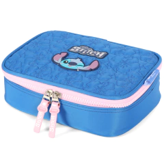 Estojo Box 100 Pens STITCH DISNEY Azul Luxcel ET47748SC na internet