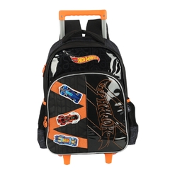 Kit Mochila Rodinhas Oficial HOT WHEELS Luxcel IC41496 Preto - comprar online