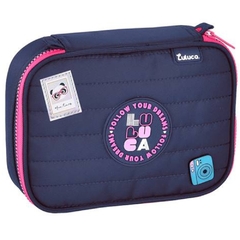 Estojo Box 100 Pens em Nylon OFICIAL LULUCA LU24640 - comprar online