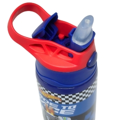 Garrafa Térmica Inox Click Canudo 400ml HOT WHEELS - Luxcel na internet