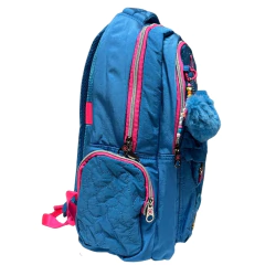 Kit Mochila de Costas em Nylon Rebecca Bonbon RB24537 Azul - loja online