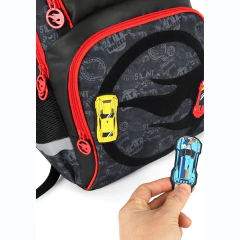 Mochila Juvenil de Costas HOT WHEELS Luxcel MS49981HW Preto - Arrivata