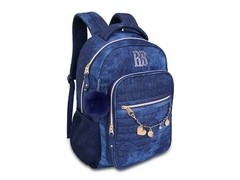 Mochila de Costas em Jeans OFICIAL REBECCA BONBON RB24666