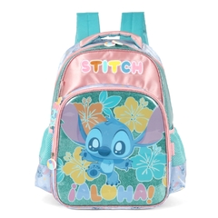 Mochila de Costas STITCH DISNEY - Luxcel Turquesa IS42401SC