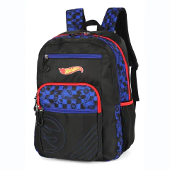Mochila Juvenil de Costas HOT WHEELS Luxcel MJ49991HW Preto na internet