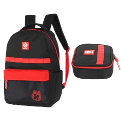 KIT Mochila de Costas OFICIAL ENALDINHO Luxcel MS47511 Preto - comprar online