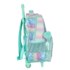 Mochila de Rodinhas Oficial Holográfica BARBIE SEREIA Luxcel - loja online