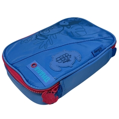 Imagem do Kit Mochila de Costas STITCH DISNEY Clio TS24632 azul-rosa