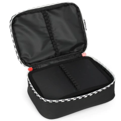 Estojo Box 100 Pens Oficial HOT WHEELS Luxcel Preto ET47789