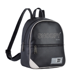 Mochila de Costas M SNOOPY College SP12003 Preto Semax