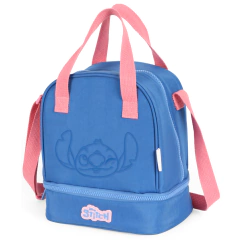 Lancheira Térmica STITCH DISNEY Azul - Luxcel LA49233AZ