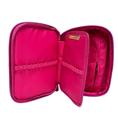 Kit Mochila de Costas em Nylon OFICIAL LULUCA LU24089 azul na internet