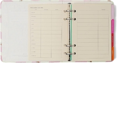 Agenda Planner Argolado 2025 MELISSA A6 Caminho das Abelhas