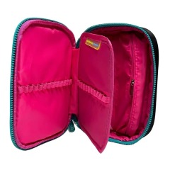 Kit Mochila Costas em Nylon OFICIAL LULUCA LU24089 Preto na internet