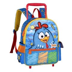 Kit Mochila de Rodinhas e Lancheira GALINHA PINTADINHA Clio - comprar online