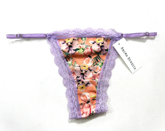 Tanga flamencos con lila