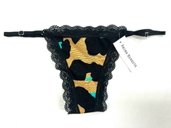 Tanga print celeste