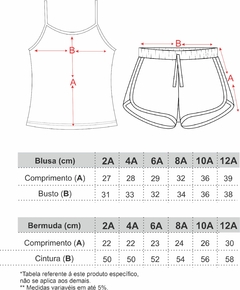 PIJAMA LE BASIQUE FEM CINZA C CHICLETE na internet