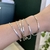 BRACELETE LISO FINO - SEMIJOIA - comprar online