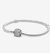 PULSEIRA CRAVEJADO 18CM - PRATA925