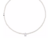 Colar de Perola Shell cristal - PRATA925