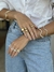 BRACELETE ONDAS LISO - SEMIJOIA