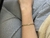 BRACELETE LISO COM PONTOS DE LUZ ORGÂNICO FINO - SEMIJOIA