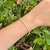 PULSEIRA RIVIERA 3 PONTOS 3MM - SEMIJOIA