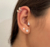 PIERCING TRAGUS NOSSA SENHORA AZUL - PRATA925