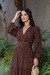 Vestido manga longa póa