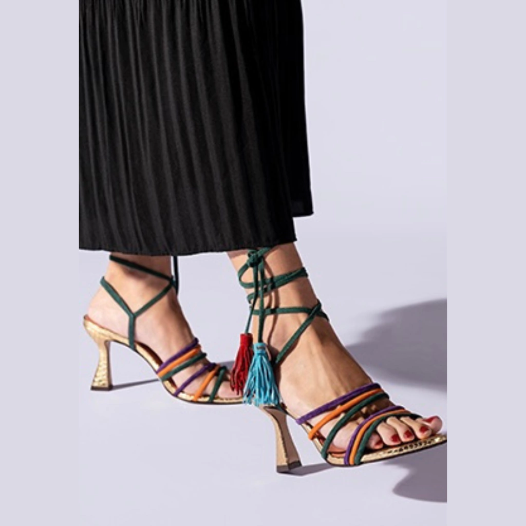 Sandália Amarração Silvia Braz Luiza Barcelos